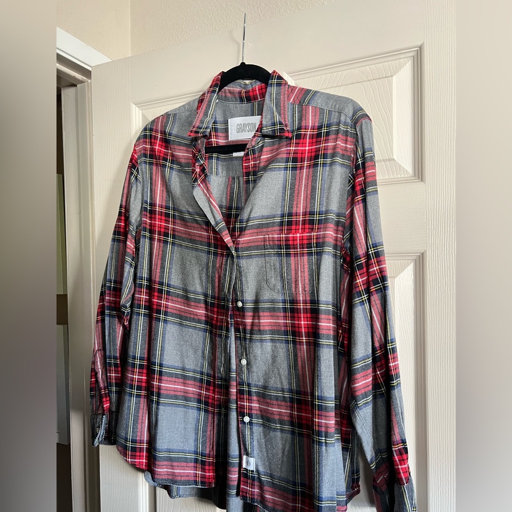 FLASH SALE! Grayson by Frank & Eileen Women's Button Down Shirt Sz 5 (XL) EUC